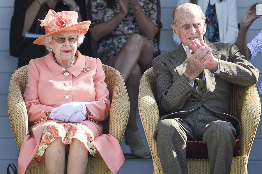 エリザベス女王とフィリップ殿下【写真：Getty Images】