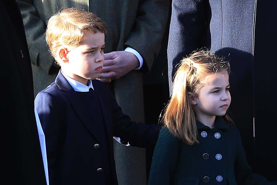 ジョージ王子とシャーロット王女【写真：Getty Images】