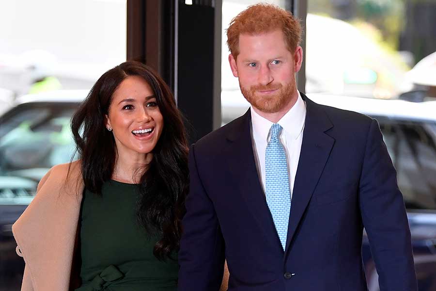 ボディガードへの対応が物議をかもしたメーガン妃とヘンリー王子【写真：Getty Images】