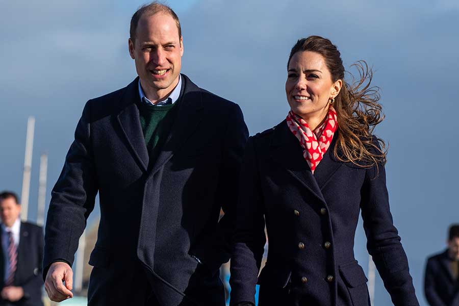 アイルランド訪問が決まったウイリアム王子とキャサリン妃【写真：Getty Images】