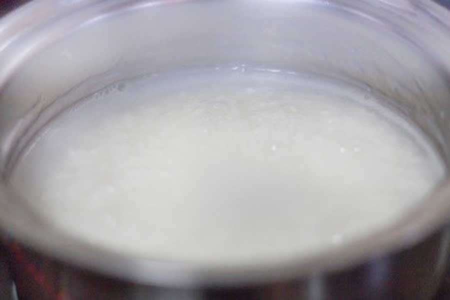 豆乳と水で炊くだけなので簡単！　トッピングはお好みで。豆乳中華粥 ※写真のレシピには「マルサンアイ 調製豆乳」を使用（写真はイメージ）【写真：写真AC】