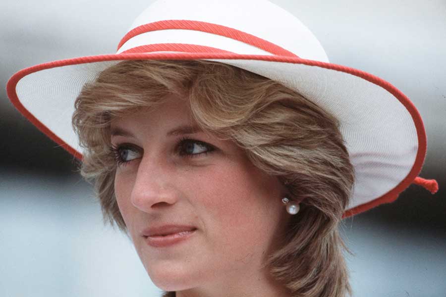 ダイアナ元妃。1983年のカナダ訪問で【写真：Getty Images】
