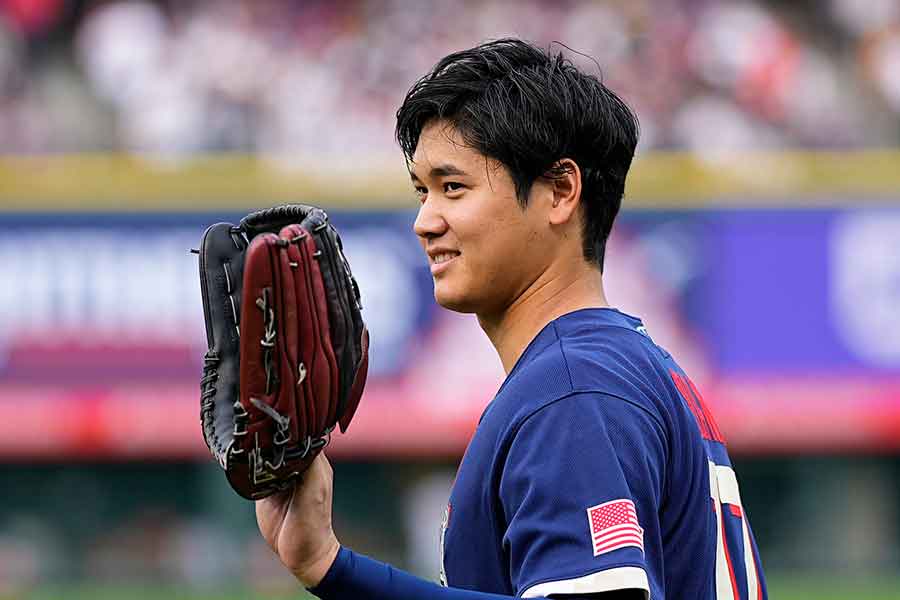 MLBオールスターでも活躍を見せた大谷翔平選手【写真：AP】