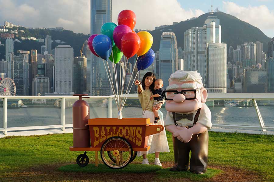 今年7月末から香港で開催中のピクサー展「The Science Behind Pixar」でも大きくクローズアップされている【写真：Getty Images】