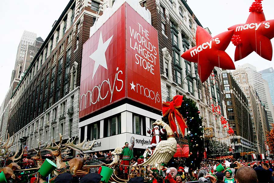 2007年11月に開催された「メイシーズ・サンクスギビング・デイ・パレード」【写真：Getty Images】