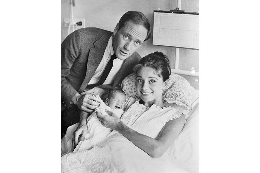 最初の配偶者だった俳優のメル・ファーラーとの間には長男ショーンが生まれた【写真：Getty Images】