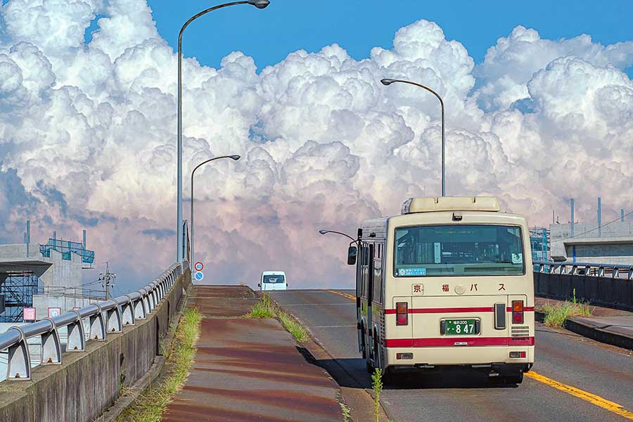 迫力満点の入道雲【写真提供：おくで（@photo_okina）さん】