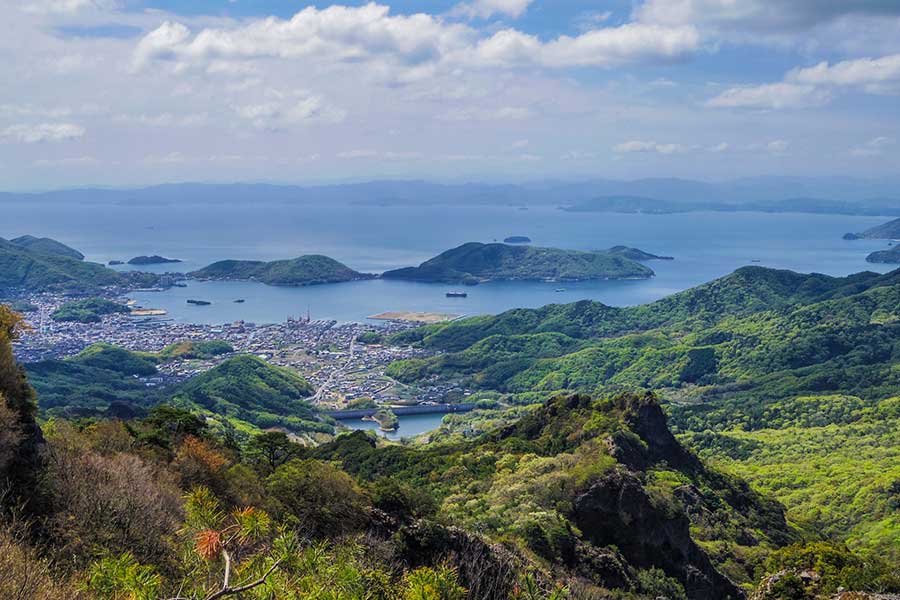 瀬戸内海の「小豆島」も豆が付く地名の一つ【写真：写真AC】