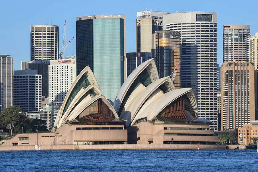 オーストラリアの最大都市シドニー。現地では3万人を超える在留邦人数が暮らす【写真：Getty Images】