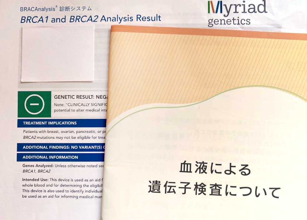 BRCA遺伝子変異に関連する卵巣がんのリスク