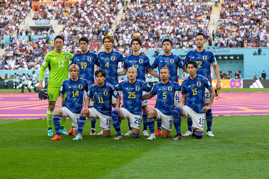 逆転勝利を収めたワールドカップ日本代表【写真：Getty Images】