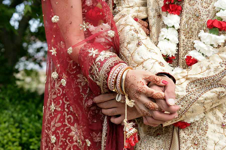 インドで伝統的結婚式を挙げた米国人女性が話題に（写真はイメージ）【写真：Getty Images】