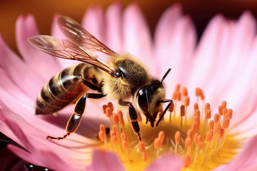 日本のお寺のTikTokを参考に作られたミツバチの“オアシス”とは（写真はイメージ）【写真：写真AC】
