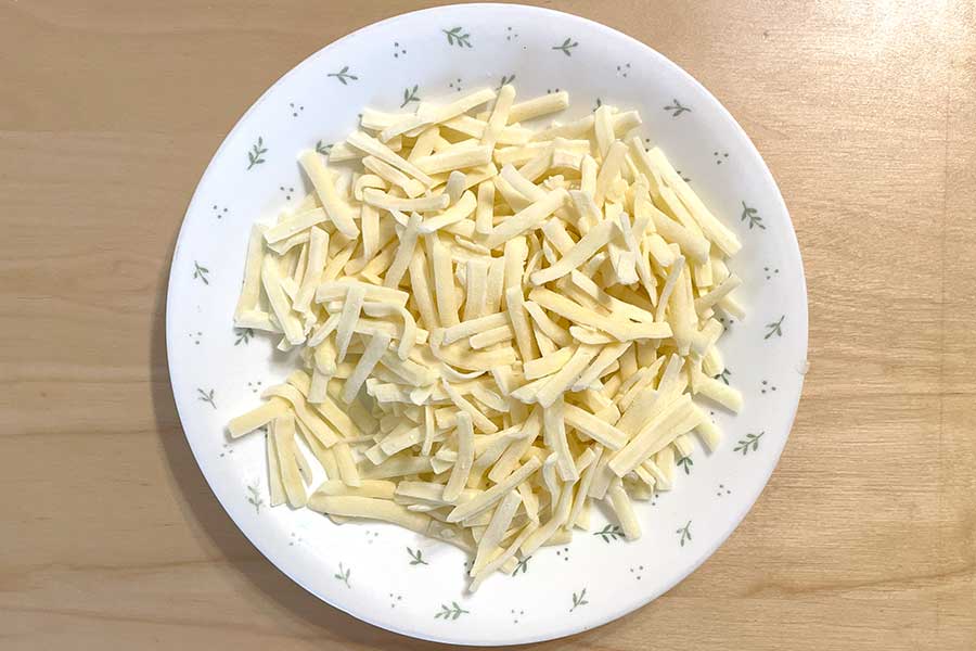 裏ワザありのチーズの状態【写真：Hint-Pot編集部】
