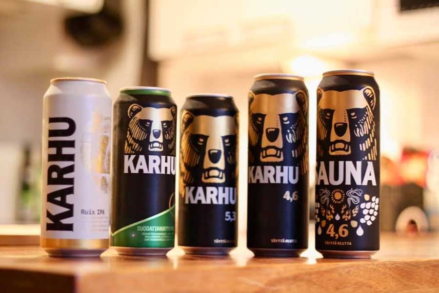 フィンランドのビール【写真提供：chika】