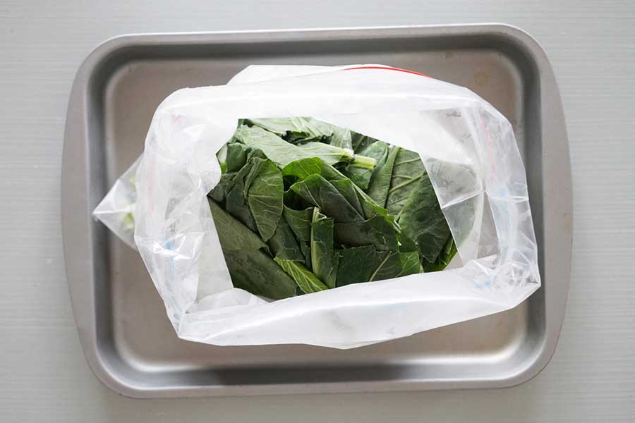 小松菜を冷凍する裏ワザ込みのレシピに注目（写真はイメージ）【写真：写真AC】
