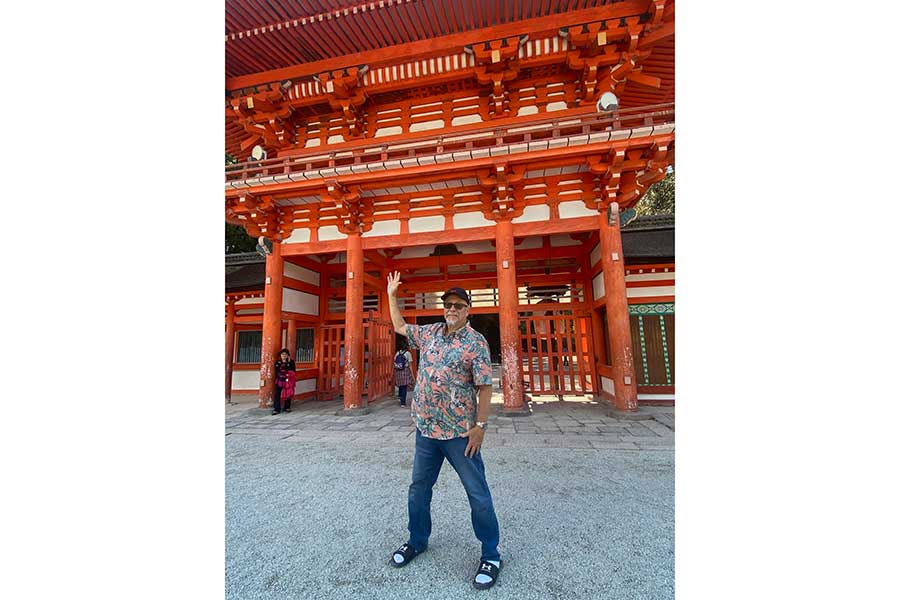3日間の京都旅行を満喫した【写真提供：ドン・ハリス】