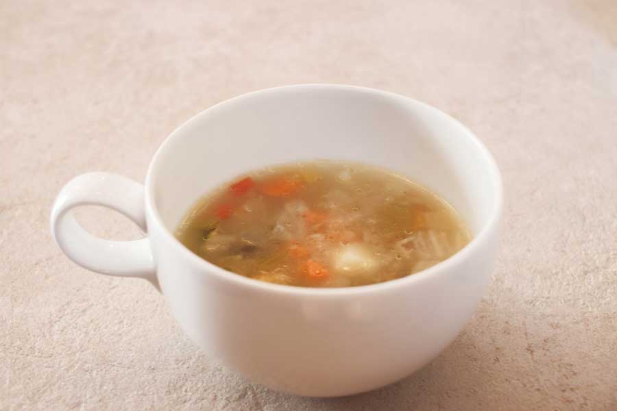 体が温まる野菜スープ（写真はイメージ）【写真；写真AC】