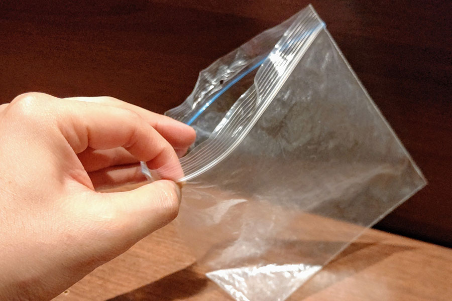 便利なジッパー付き保存袋。目からウロコの使い方とは（写真はイメージ）【写真：写真AC】
