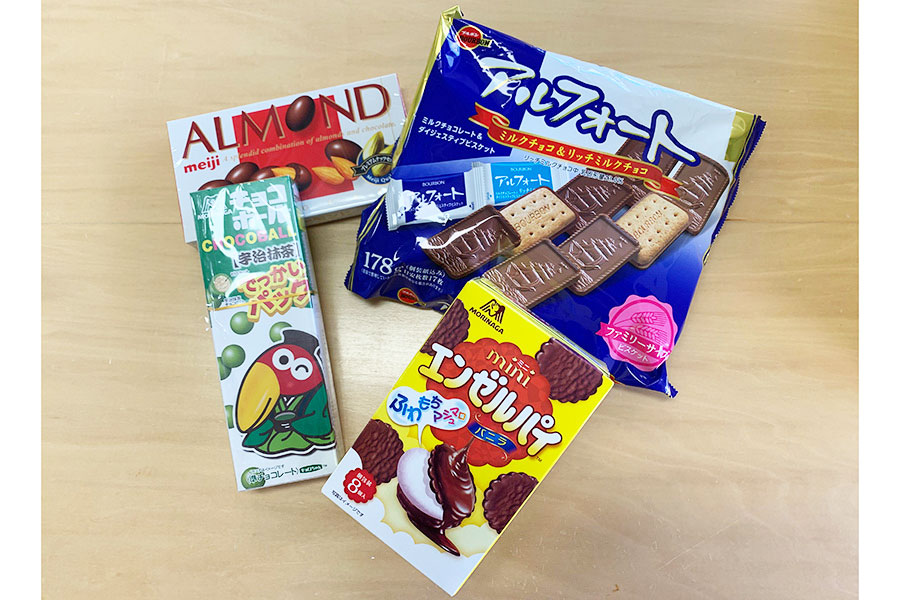オレリアンさんはスーパーで買える日本のチョコレート菓子を高評価【写真：Hint-Pot編集部】