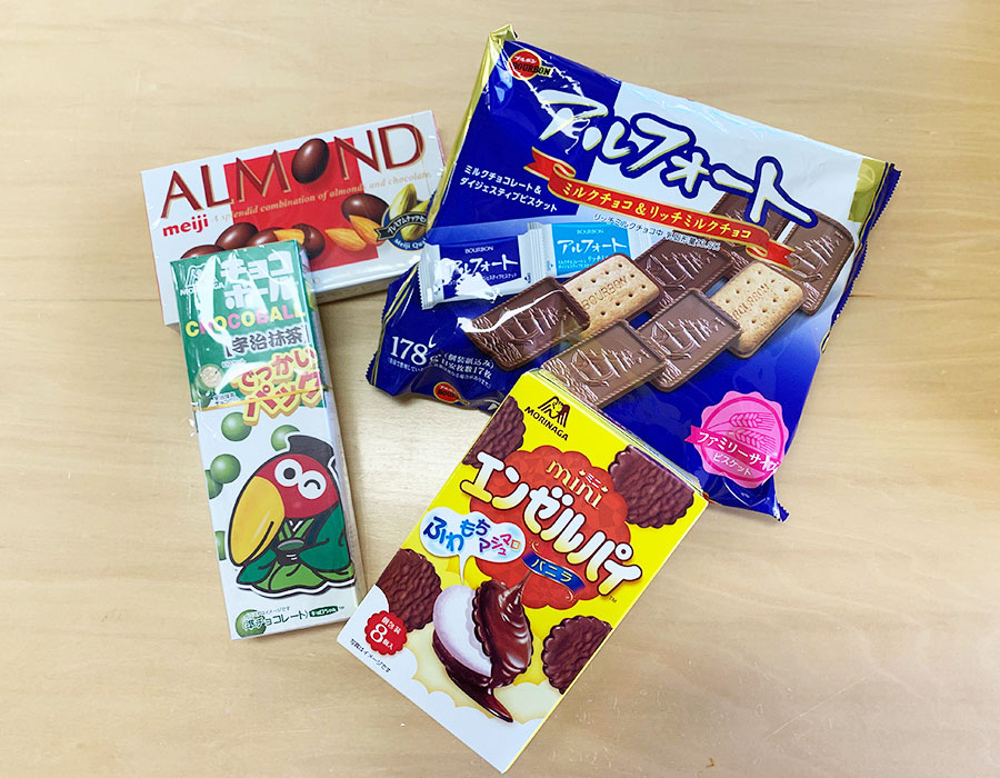 スーパーで買える日本のチョコレート菓子。オレリアンさんが高評価するものも【写真：Hint-Pot編集部】