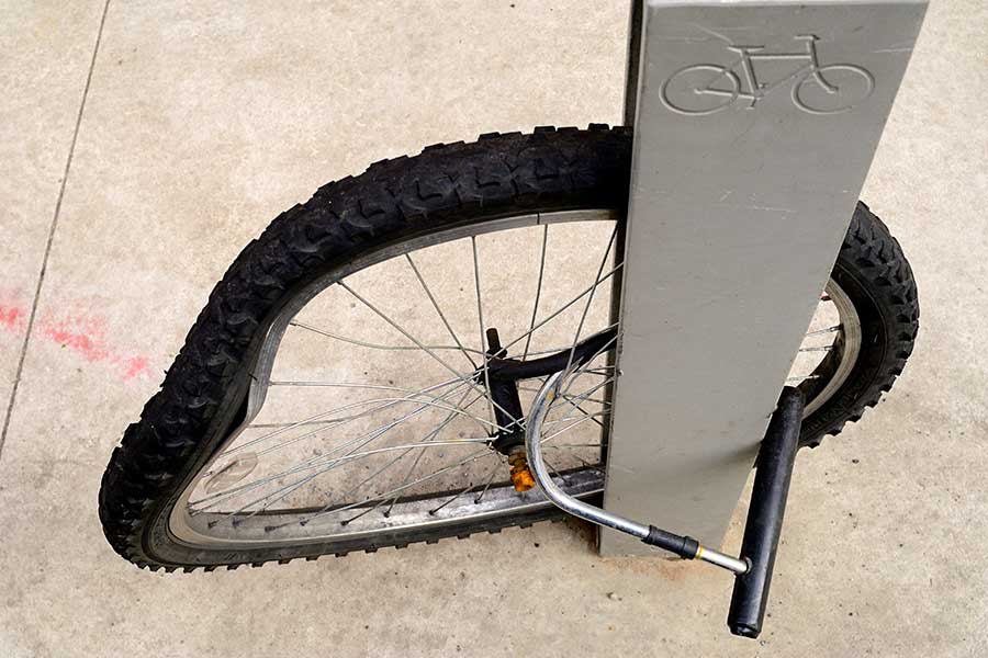アメリカではカギをかけていても自転車が盗まれてしまうことも（写真はイメージ）【写真：Getty Images】