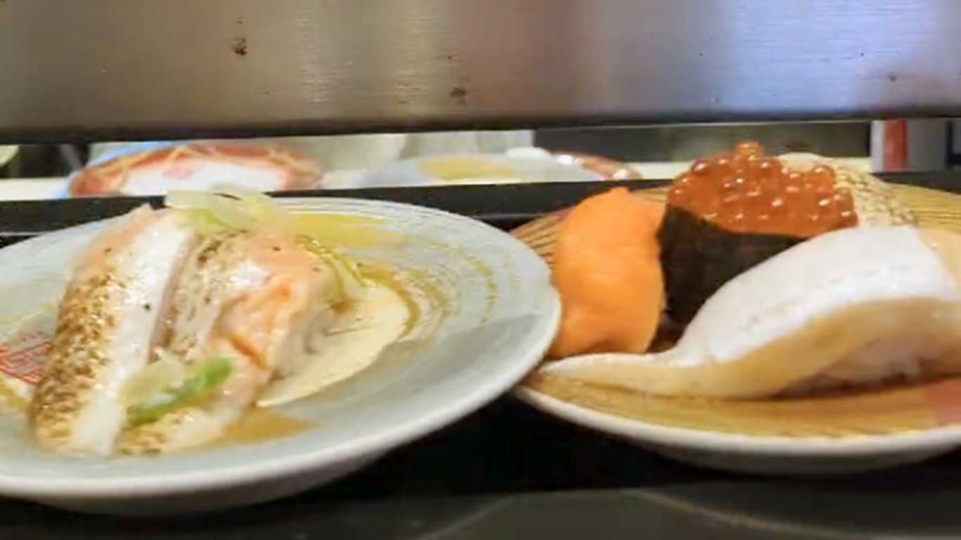 日本で実際に楽しんだという寿司【写真提供：サンドラ】