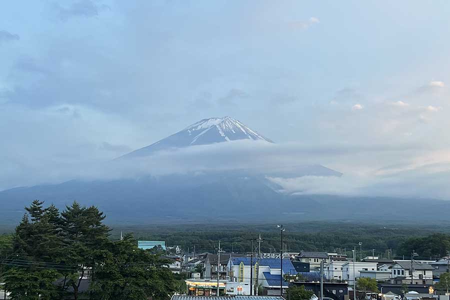 宿泊したホテルから撮影した一枚【写真提供：ジュリア】