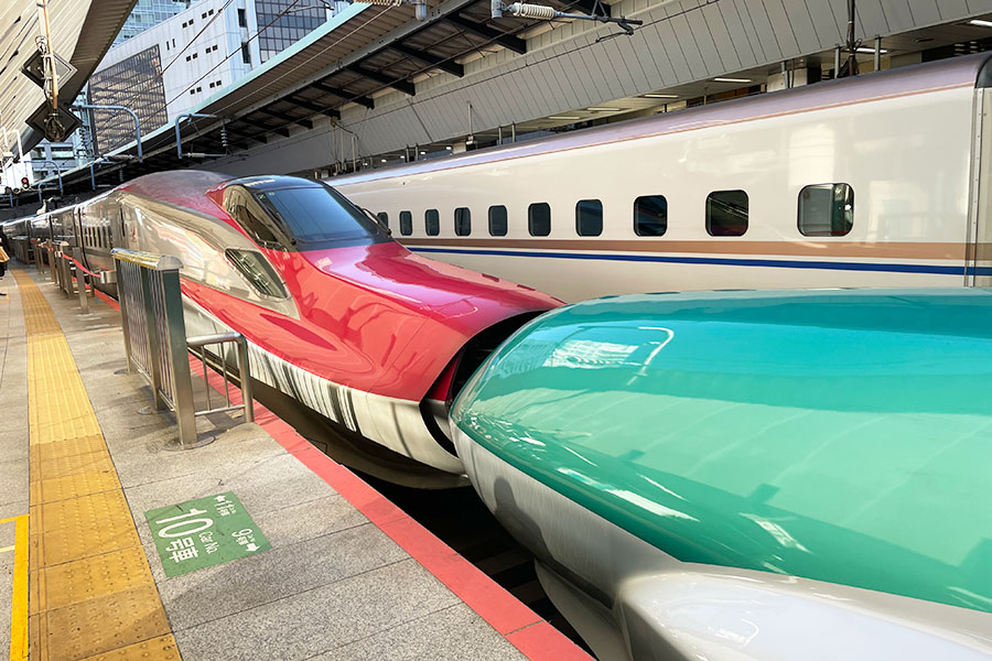 日本が世界に誇る高速鉄道の新幹線【写真：Hint-Pot編集部】