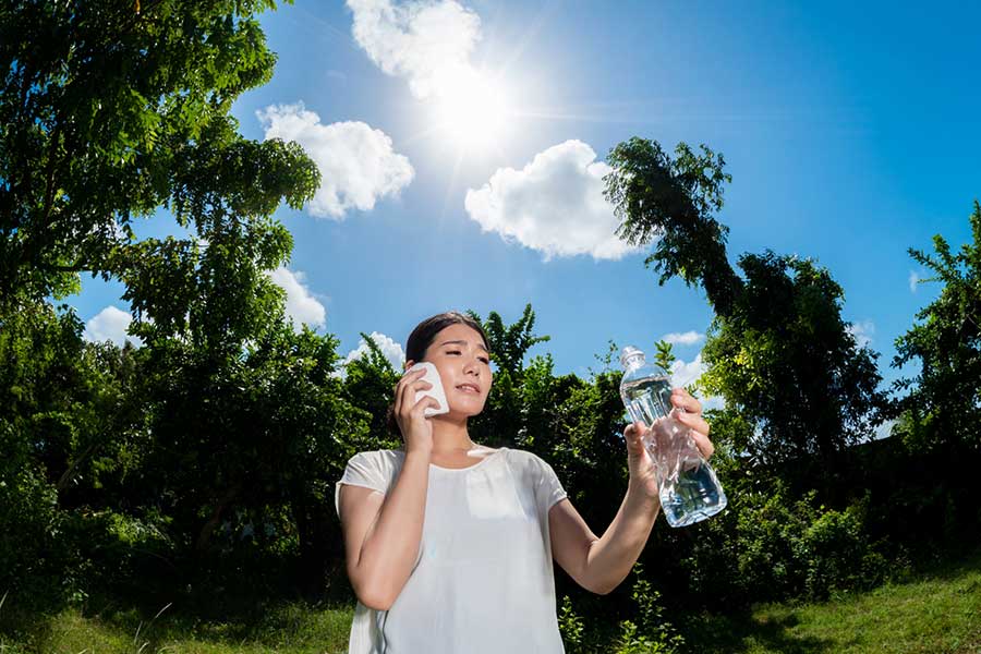 各地で梅雨明けし猛暑に（写真はイメージ）【写真：写真AC】