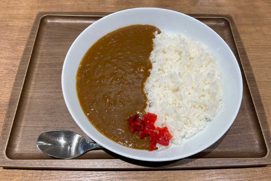 アメリカ人女性は日本のカレーがお気に入りに【写真：Hint-Pot編集部】