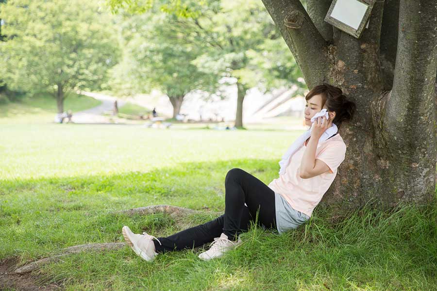 危険な暑さで熱中症になってしまうことも（写真はイメージ）【写真：写真AC】