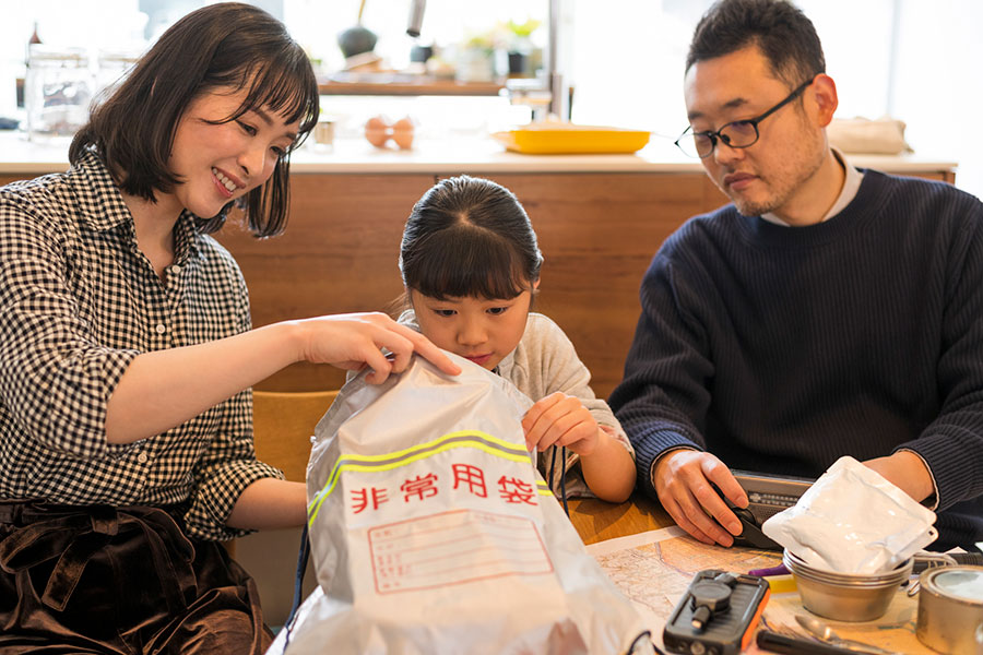 日頃からの非常時の備えが大切に（写真はイメージ）【写真：PIXTA】