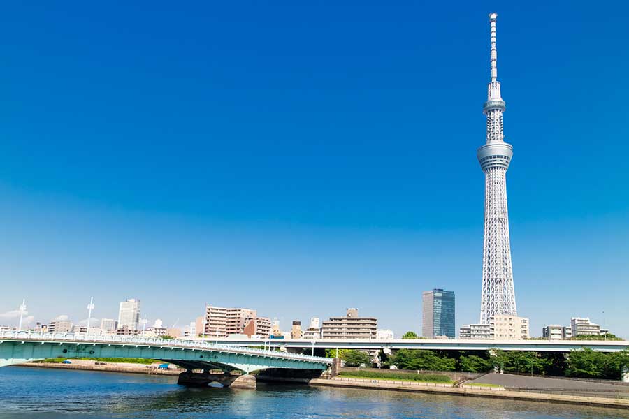 東京のランドマークのひとつ、東京スカイツリー（写真はイメージ）【写真：PIXTA】