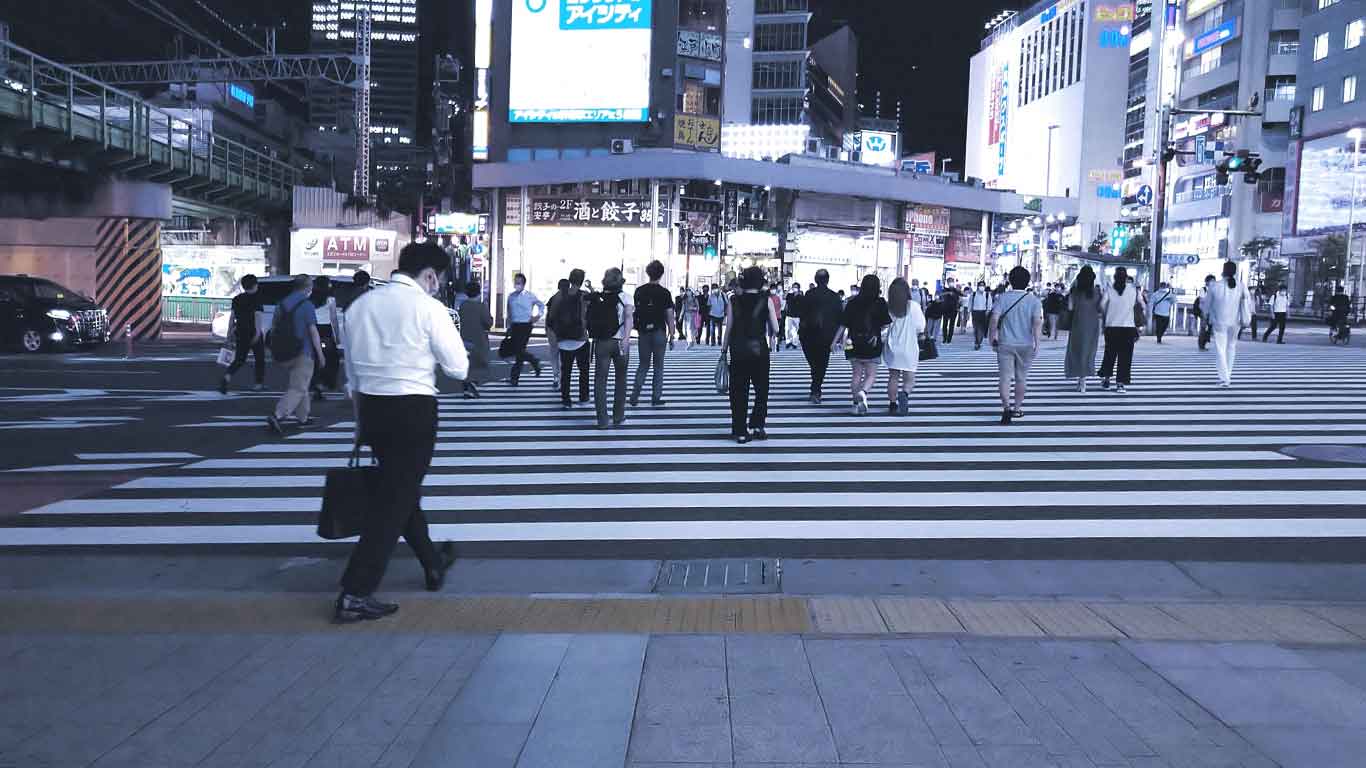 オーストラリア人は街を歩きながら、日本の人の多さにびっくり（写真はイメージ）【写真：写真AC】