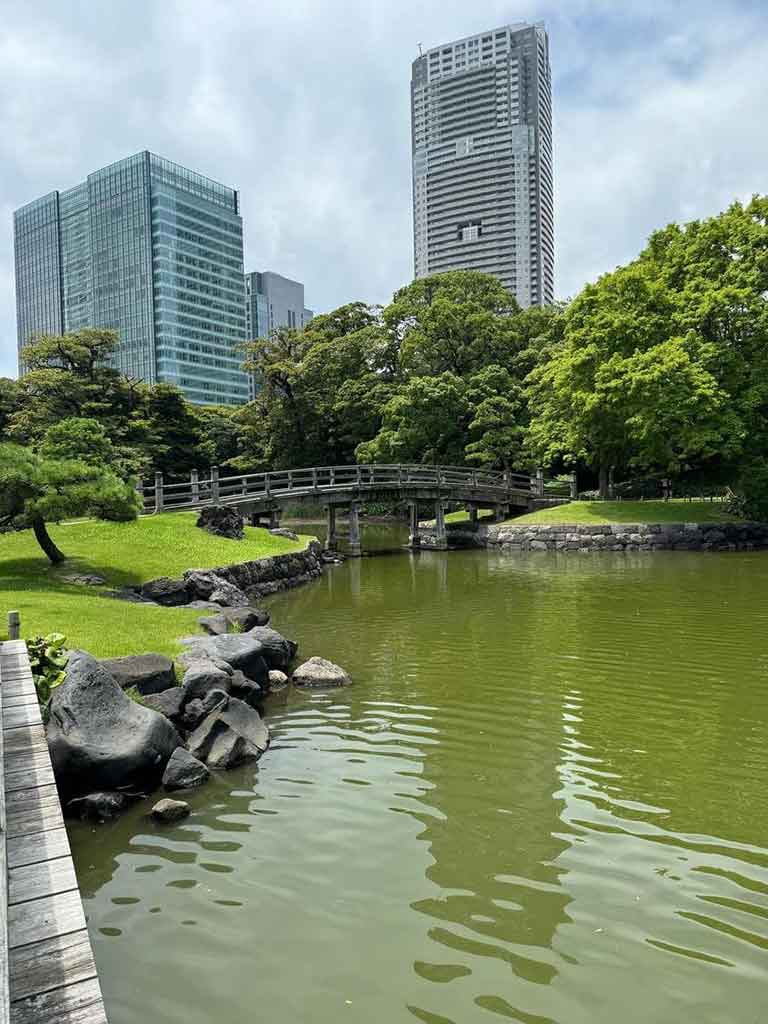 名勝や特別史跡に指定されている浜離宮恩賜庭園【写真提供：カールソン】