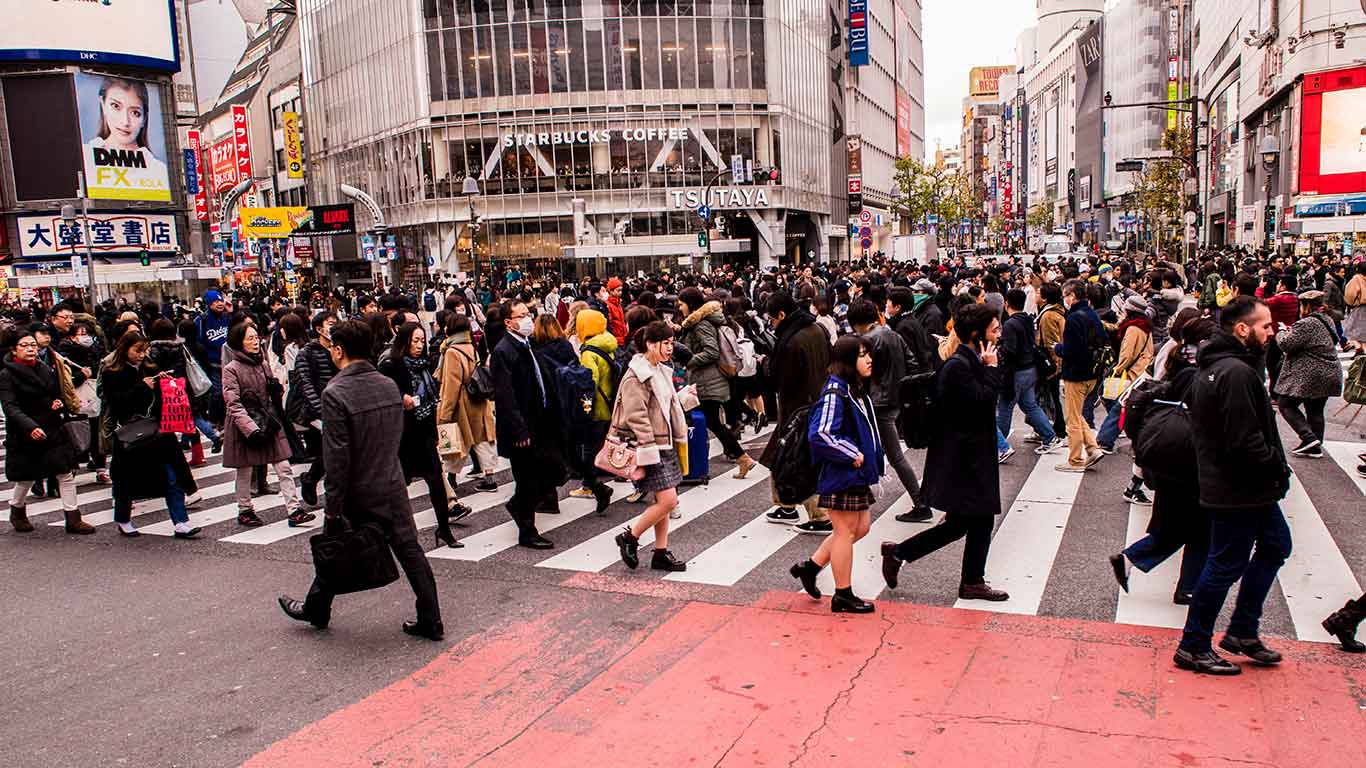 「人が多すぎる」と渋谷で困惑（写真はイメージ）【写真：Getty Images】