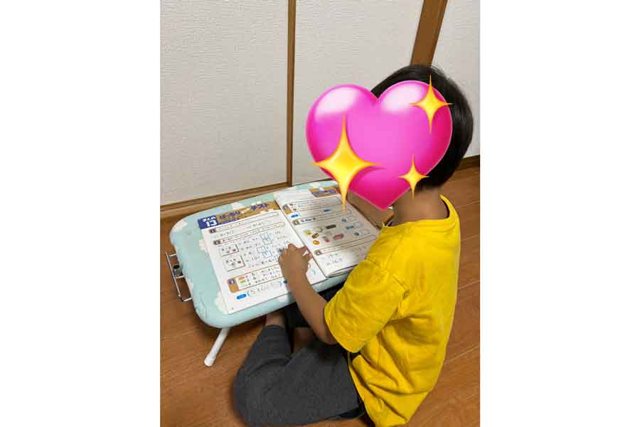 まだ5歳でドリッパーをカップと勘違いした息子さん【写真提供：Himawaruwaru 4年生　英検一級チャレンジアカウント（@himawaruwaru）さん】