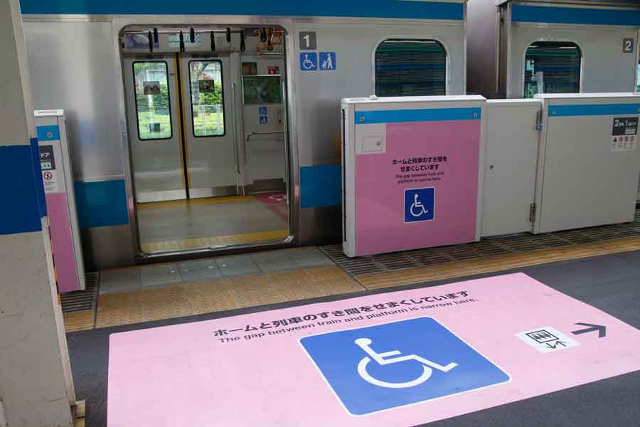 正確に停車するなど、緻密な運行をする日本の電車に感動（写真はイメージ）【写真：PIXTA】