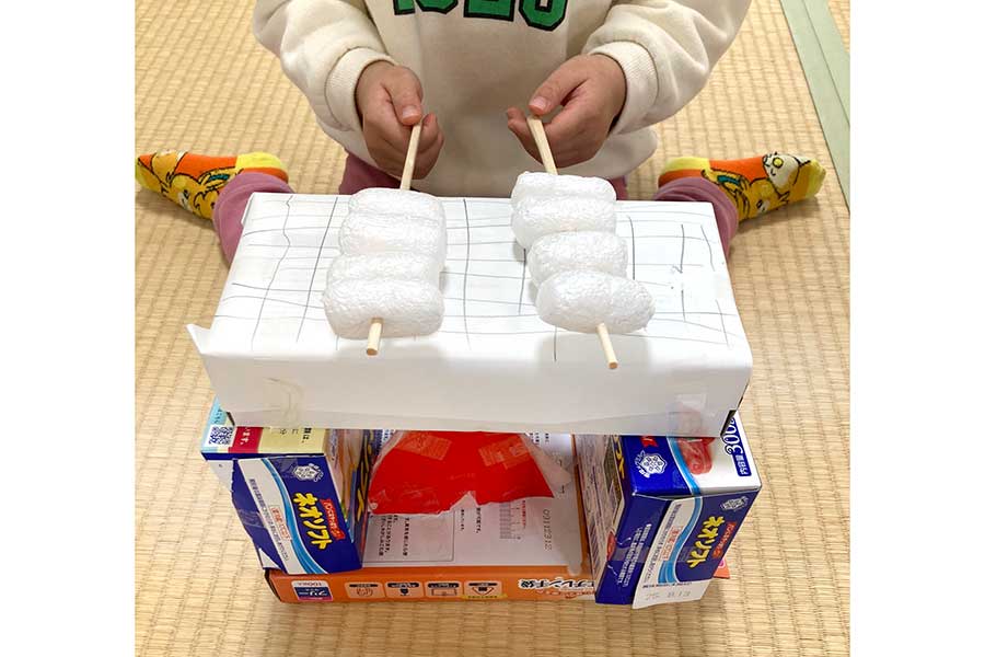 反響を呼んだ愛らしい「マシュマロ屋さん」【写真提供：青白（@blue_white_zoom）さん】