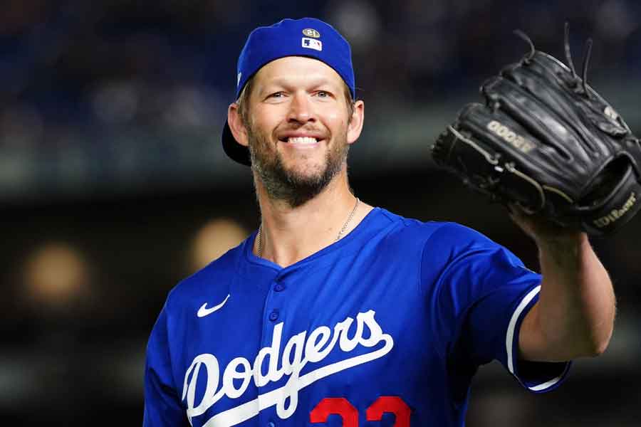 ロサンゼルス・ドジャースのクレイトン・カーショー選手【写真：Getty Images】