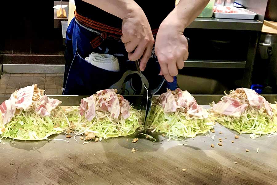 「キャベツがたくさん入っていた」広島のお好み焼き（写真はイメージ）【写真：写真AC】