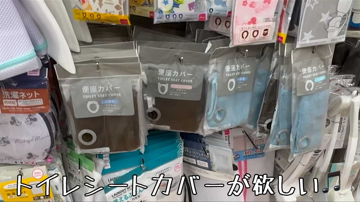 欲しかった便座カバー（画像はスクリーンショット）