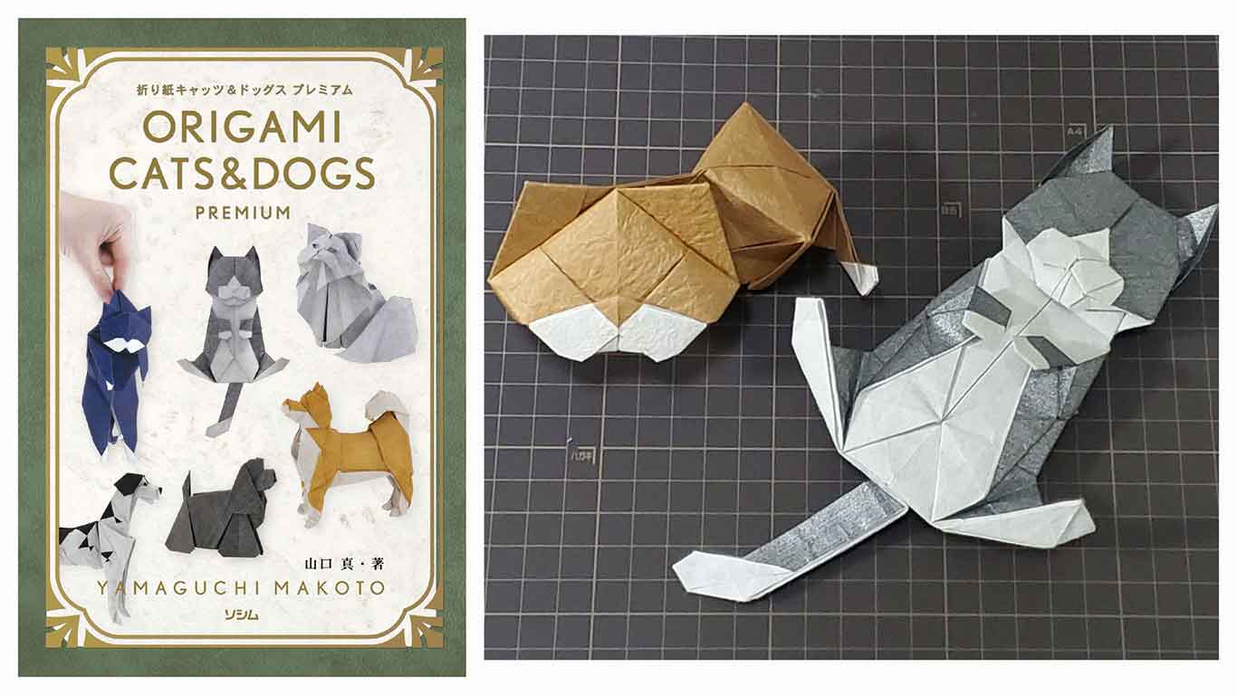 Tatsumiさんイチオシだという猫の折り紙【写真提供：Tatsumi（S.Mitsuda）折り紙（@1Proto）さん】