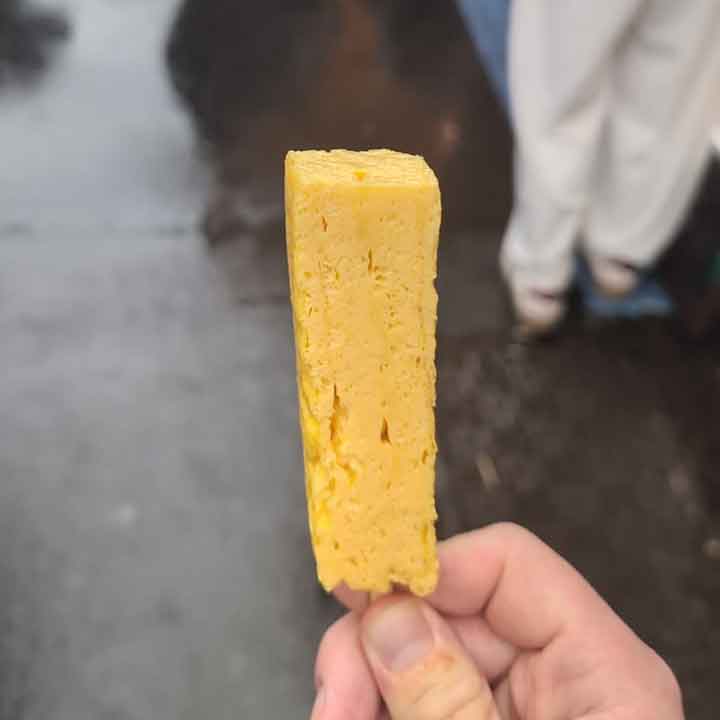 築地で偶然食べた卵焼きに感動【写真提供：フロリアン】