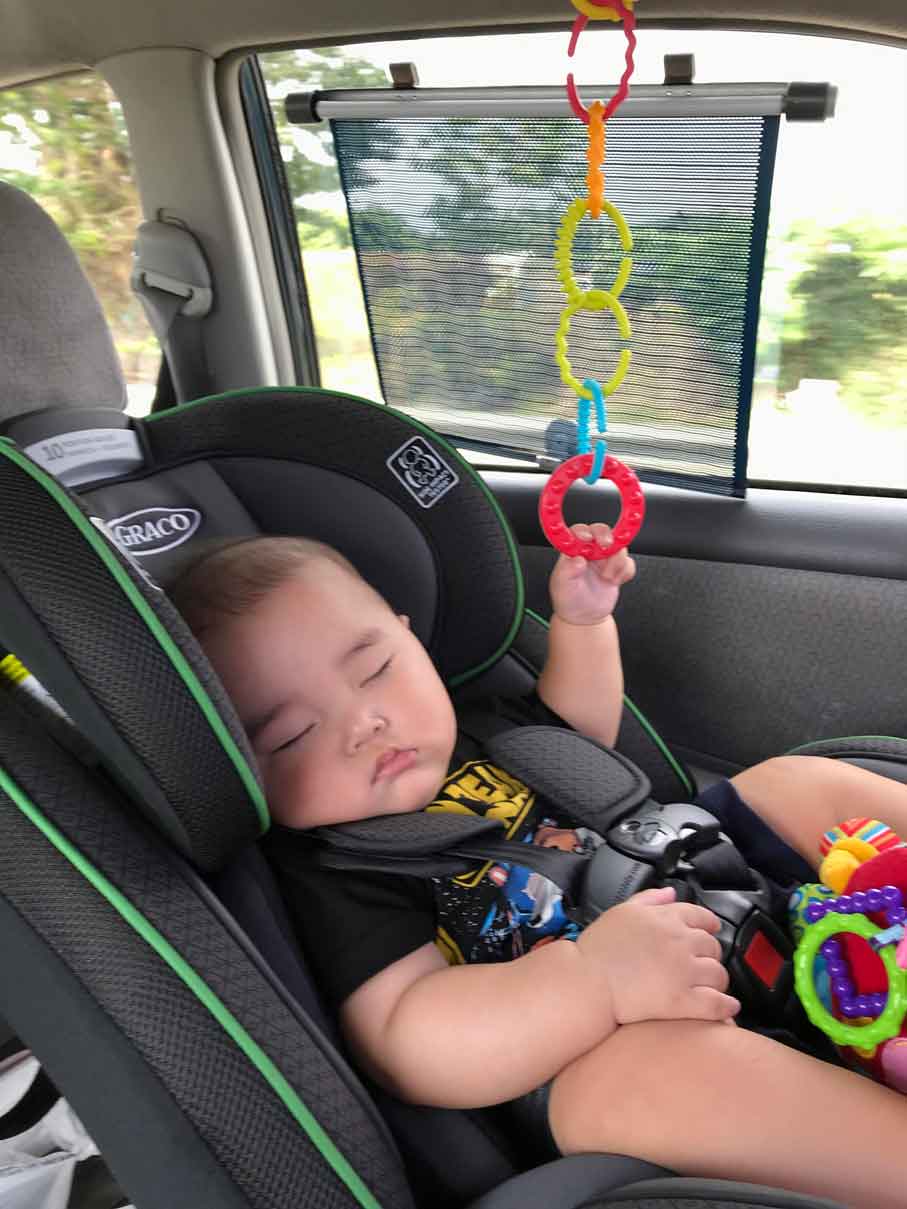 生後5か月頃のi-knowさんの息子。ロコのおじさんに「なんて“ヘルシー”なんだ！」と驚かれたことが。アメリカでは「太っている」「大きい」という表現は失礼にあたるそう【写真：i-know】