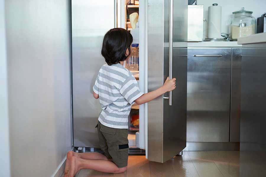 近所の子どもが家に上がり込み、勝手に冷凍庫を物色（写真はイメージ）【写真：PIXTA】