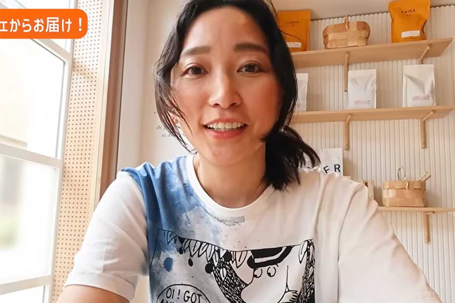 フィンランドでの思い出を語る杏さん（スクリーンショット）