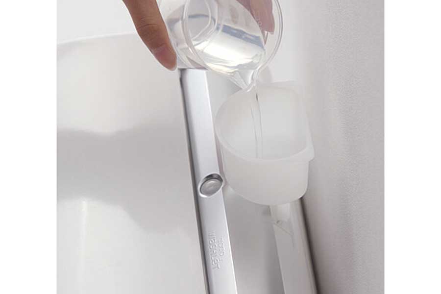 硬水による詰まりを防ぐ、ヨーロッパ仕様のスケール除去機能【写真提供:TOTO】