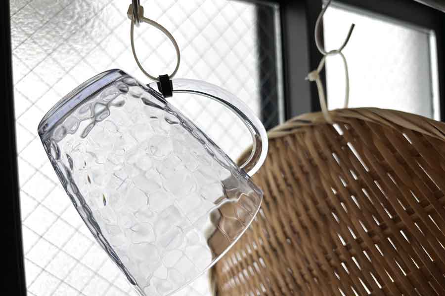 使い方次第で、なんでも吊るせます【写真：伊藤まき】